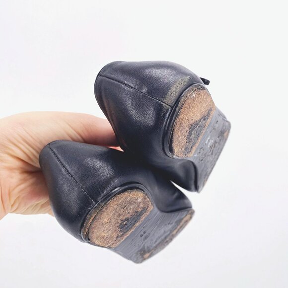 The Row Ava Leather Mary Jane Flats Sz 36 - Picture 7 of 13